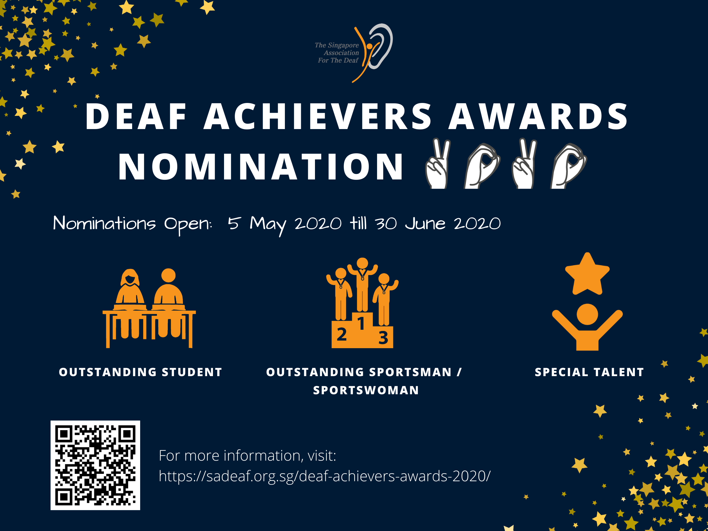 Deaf Achievers Awards 2020 - Nominations