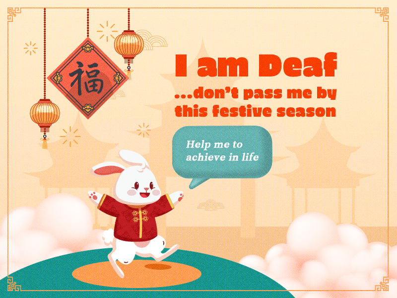 In the spirit of CNY, share your Hongbao with the Deaf in need