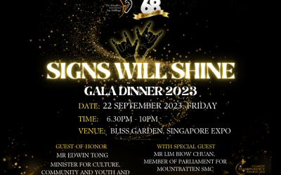 Signs will Shine Gala Dinner 2023