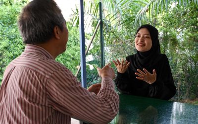 Becoming a Sign Language Interpreter to Help People with Disabilities (Berita Harian)